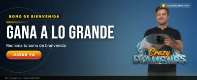 Banner de premios y slots de Playuzu Perú